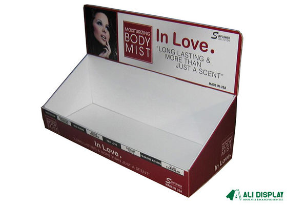 Counter 200mm Cosmetic Display Boxes CMYK Pop Cardboard Display