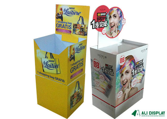 Corrugated Cardboard Dump Bins 30cm Cardboard Floor Display