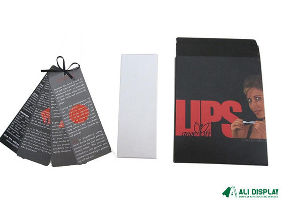 Matte Lamination Lips 21cm Cosmetic Paper Boxes Tissue Debossing