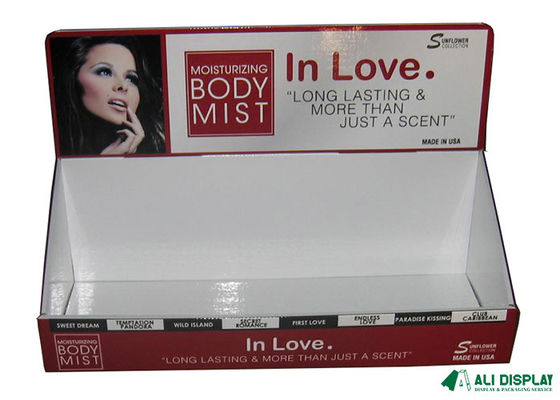 Counter 200mm Cosmetic Display Boxes CMYK Pop Cardboard Display