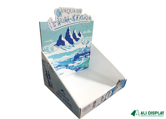 Counter 200mm Cosmetic Display Boxes CMYK Pop Cardboard Display