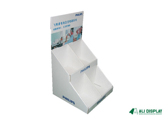 Advertising PDQ Display Box Offset Printing 350mm Pop Counter Display