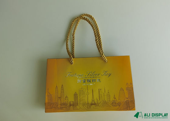 PSD Rope Handle Paper Bags Pantone Art Paper Bag Offset Printing PDF