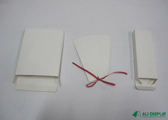 CMYK Debossing Gift Packing Boxes For Beauty Products 12cm Silk Ribbon ISO14000