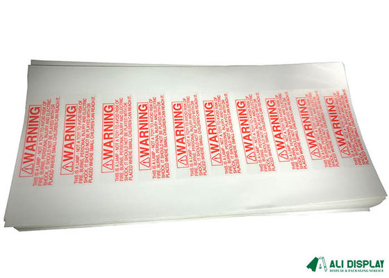 PSD 20mm Die Cut Sticker Sheets CMYK Transparent Sticker Paper