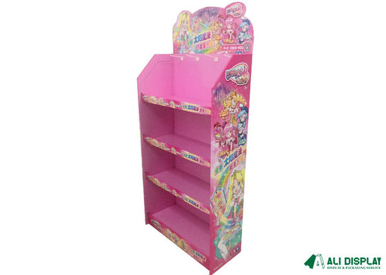 50cm Cardboard Shop Display Stands CMYK Dump Bins Retail Display