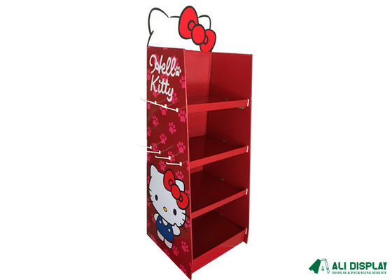 50cm Cardboard Shop Display Stands CMYK Dump Bins Retail Display