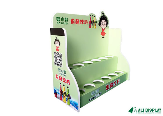 PVC Foam PDQ Display Box 300gsm Corrugated Countertop Display