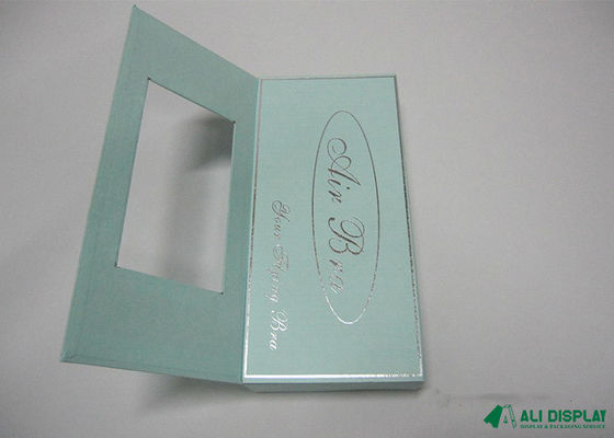 Blue 300mm Cosmetic Packaging Boxes CMYK Printed Cosmetic Boxes