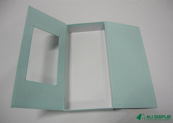 Blue 300mm Cosmetic Packaging Boxes CMYK Printed Cosmetic Boxes