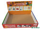PSD Cardboard Counter Display Boxes 35cm Corrugated Counter Top Box
