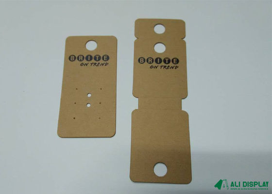 90mm Necklace Coloured Paper Card CDR CMYK Kraft Paper Card