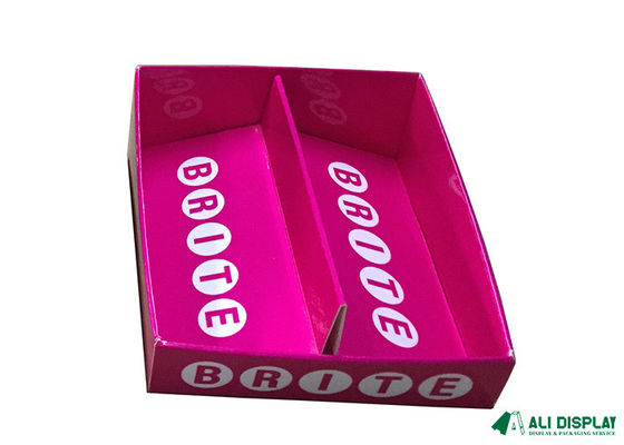 Stand Retail Counter 300gsm CCNB Cosmetic Display Boxes Cardboard Kraft