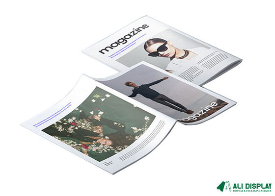 PET CMYK  Booklet Magazine Printing 29.5cm Booklet Brochure Printing