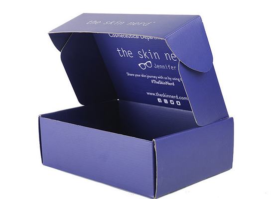 Offset Printing Color Paper with Karft Paper Foldable Mailing Box Customized Size for Daily Commodities