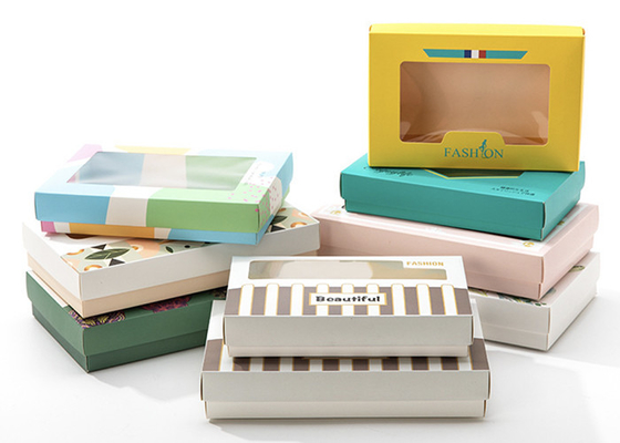 Offset Printing Color Paper with Karft Paper Foldable Mailing Box Customized Size for Daily Commodities