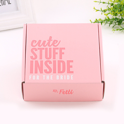 Shipping Boxes with Logo 4 Color Printing Process 250gsm Paper Gift Box