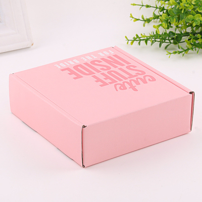 Shipping Boxes with Logo 4 Color Printing Process 250gsm Paper Gift Box