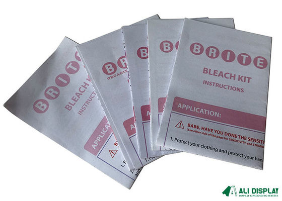 A4 Leaflet Manual Instruction Booklets Offset Printing CDR PSD