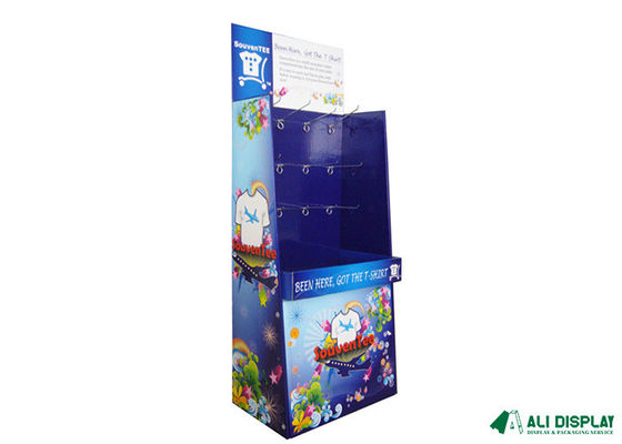 T Shirt 50cm Cardboard Retail Display Stands CCNB Cardboard Display For Floor